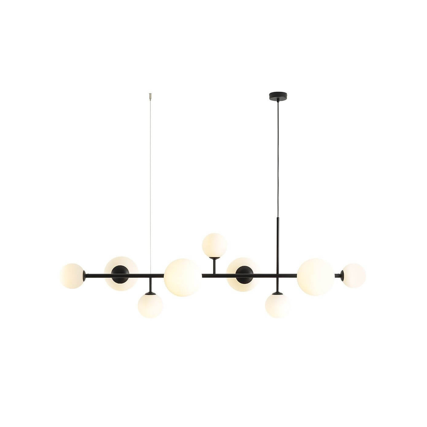 Lampa Wisząca Dione 9 Black 1092N1 Aldex Lampa Wisząca Dione 9 Black 1092N1 Aldex