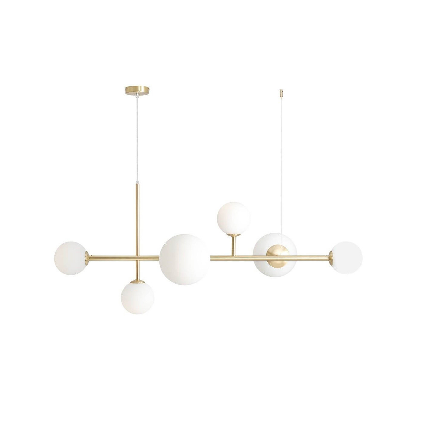 Lampa Wisząca Dione 6 Brass 1092K40 Aldex Lampa Wisząca Dione 6 Brass 1092K40 Aldex
