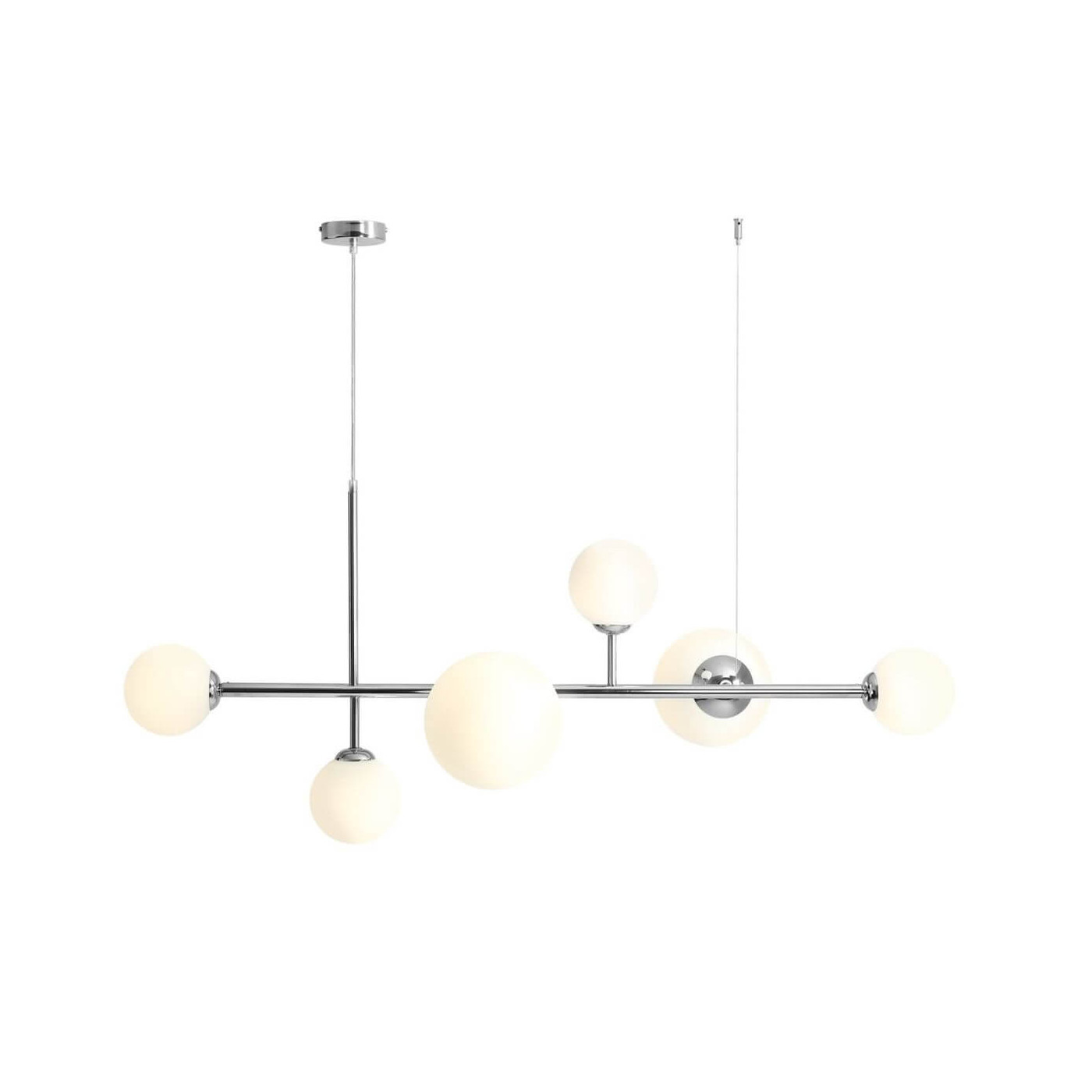 Lampa Wisząca Dione 6 Chrome 1092K4 Aldex Lampa Wisząca Dione 6 Chrome 1092K4 Aldex