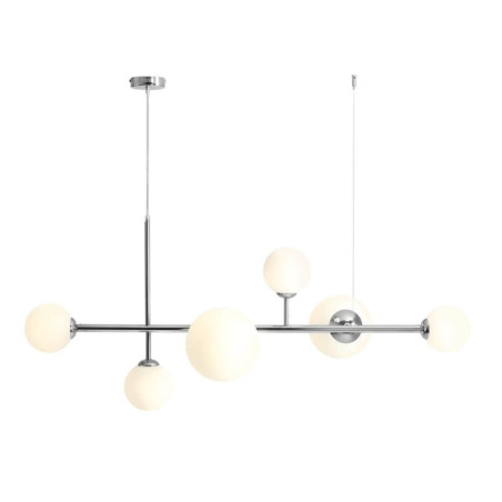 Lampa Wisząca Dione 6 Chrome 1092K4 Aldex