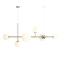 Lampa Wisząca Dione 6 Gold 1092K30 Aldex Lampa Wisząca Dione 6 Gold 1092K30 Aldex
