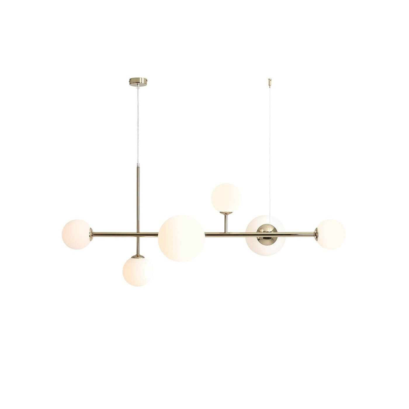 Lampa Wisząca Dione 6 Gold 1092K30 Aldex Lampa Wisząca Dione 6 Gold 1092K30 Aldex
