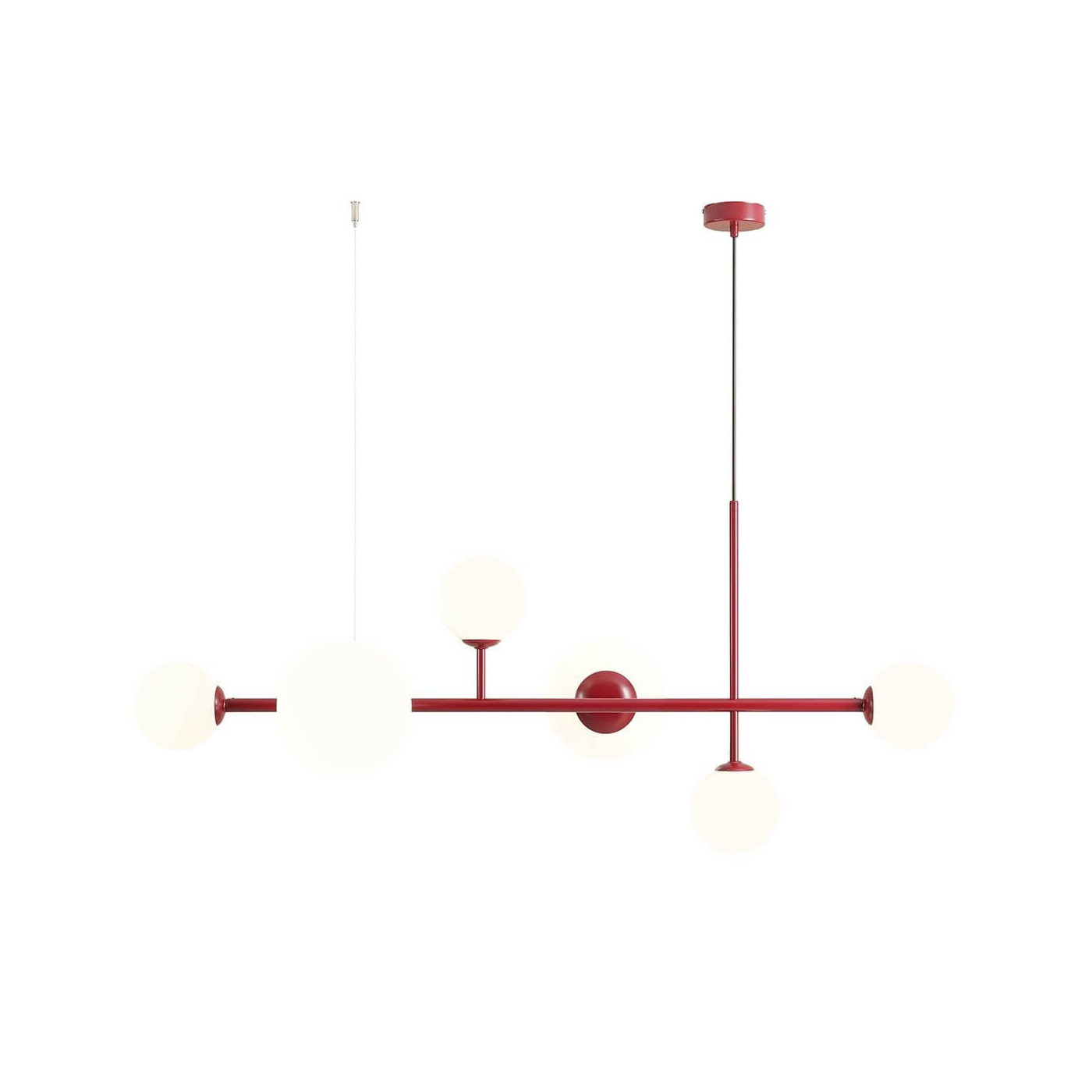 Lampa Wisząca Dione 6 Red Wine 1092K15 Aldex Lampa Wisząca Dione 6 Red Wine 1092K15 Aldex