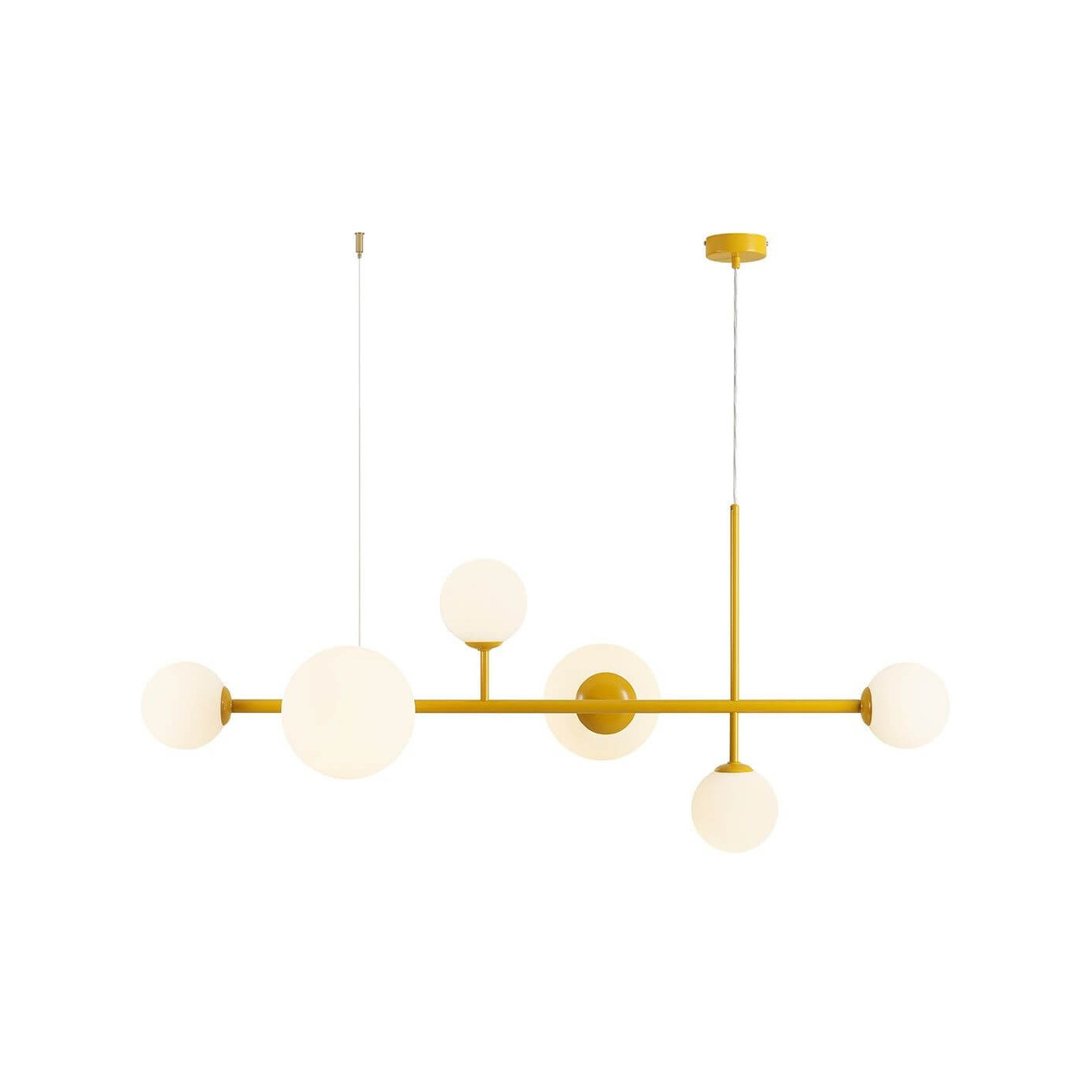 Lampa Wisząca Dione 6 Mustard 1092K14 Aldex Lampa Wisząca Dione 6 Mustard 1092K14 Aldex