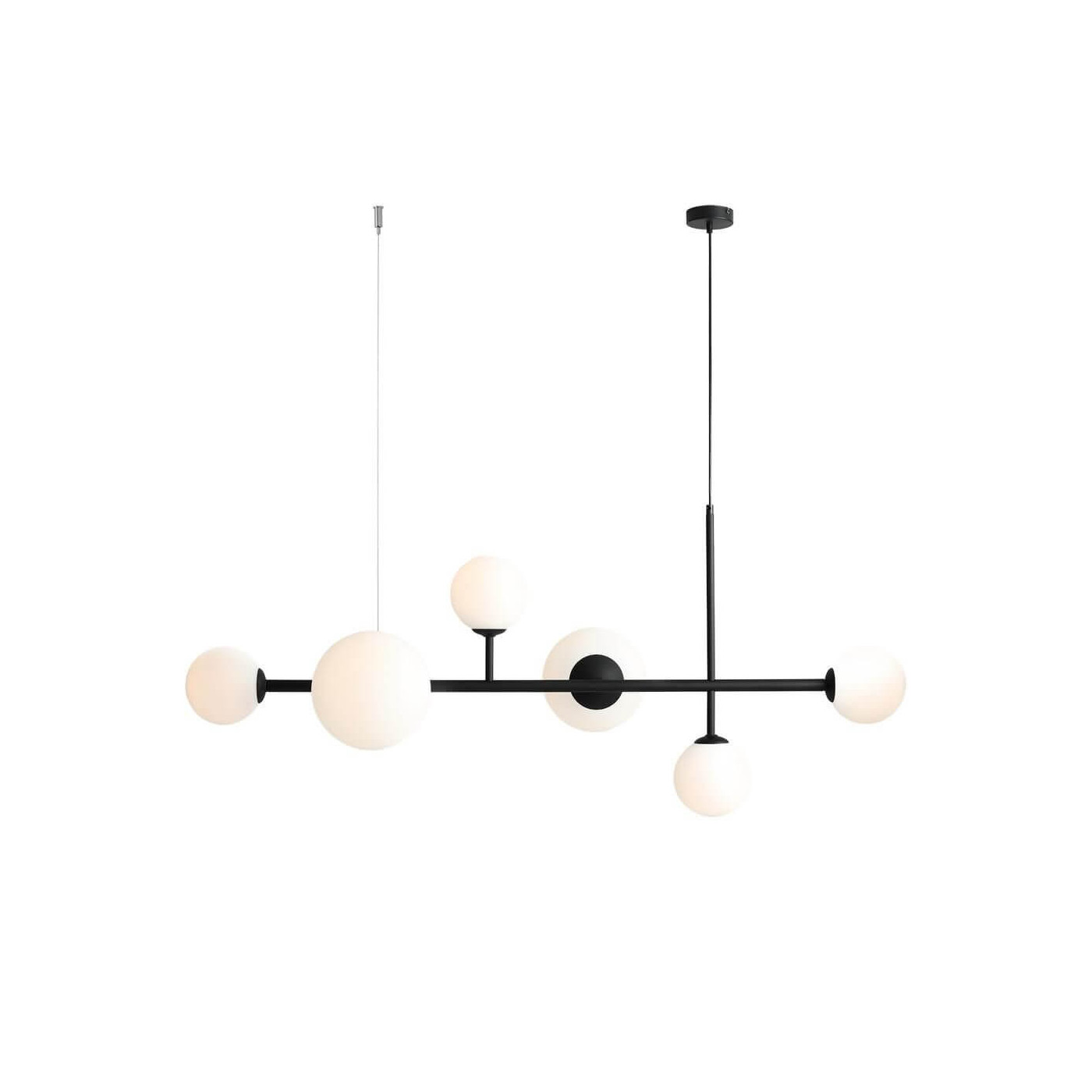 Lampa Wisząca Dione 6 Black 1092K1 Aldex Lampa Wisząca Dione 6 Black 1092K1 Aldex