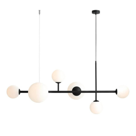 Lampa Wisząca Dione 6 Black 1092K1 Aldex