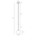 Lampa Wisząca Bosso Mini 14 Orange 1119XXS40_P Aldex Lampa Wisząca Bosso Mini 14 Orange 1119XXS40_P Aldex