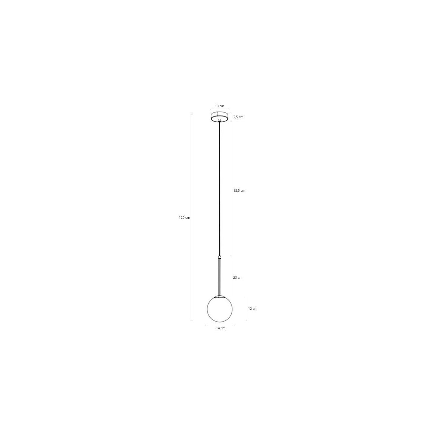 Lampa Wisząca Bosso Mini 14 Chrome 1087XXS4 Aldex Lampa Wisząca Bosso Mini 14 Chrome 1087XXS4 Aldex