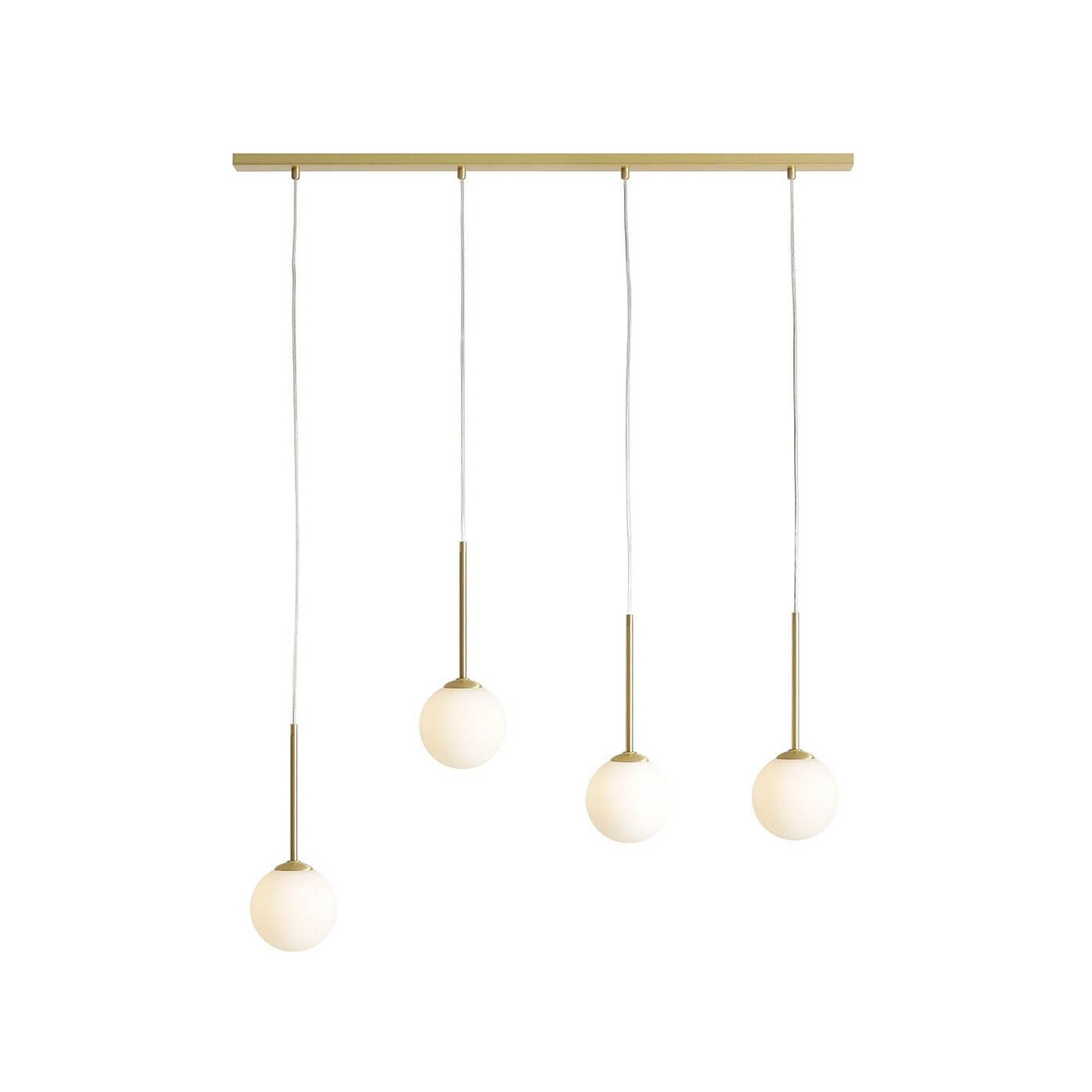 Lampa Wisząca Bosso 4 Brass 1087L40 Aldex Lampa Wisząca Bosso 4 Brass 1087L40 Aldex