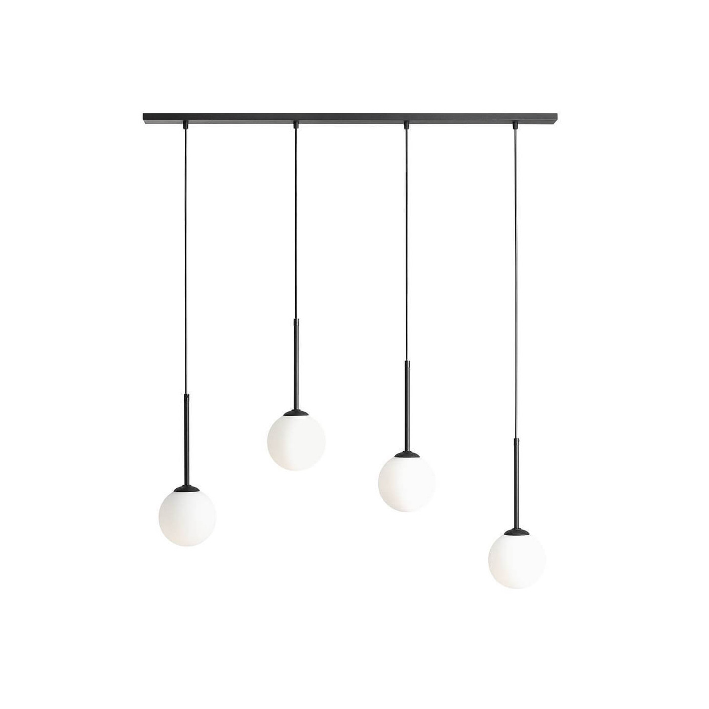 Lampa Wisząca Bosso 4 Black 1087L1 Aldex Lampa Wisząca Bosso 4 Black 1087L1 Aldex