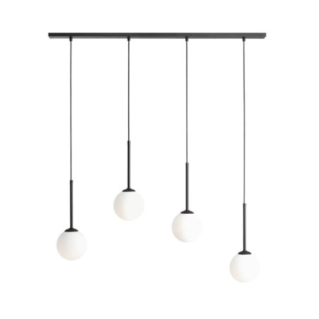 Lampa Wisząca Bosso 4 Black 1087L1 Aldex