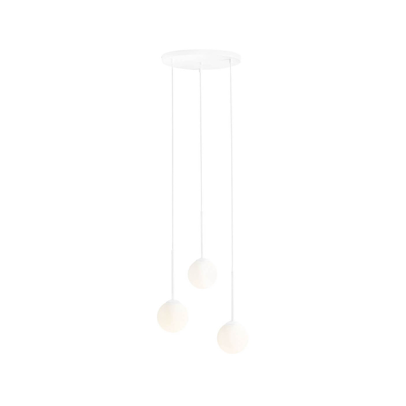 Lampa Wisząca Bosso 3 Ring White 1087E_R Aldex Lampa Wisząca Bosso 3 Ring White 1087E_R Aldex