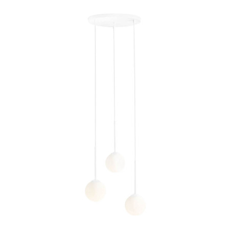 Lampa Wisząca Bosso 3 Ring White 1087E_R Aldex