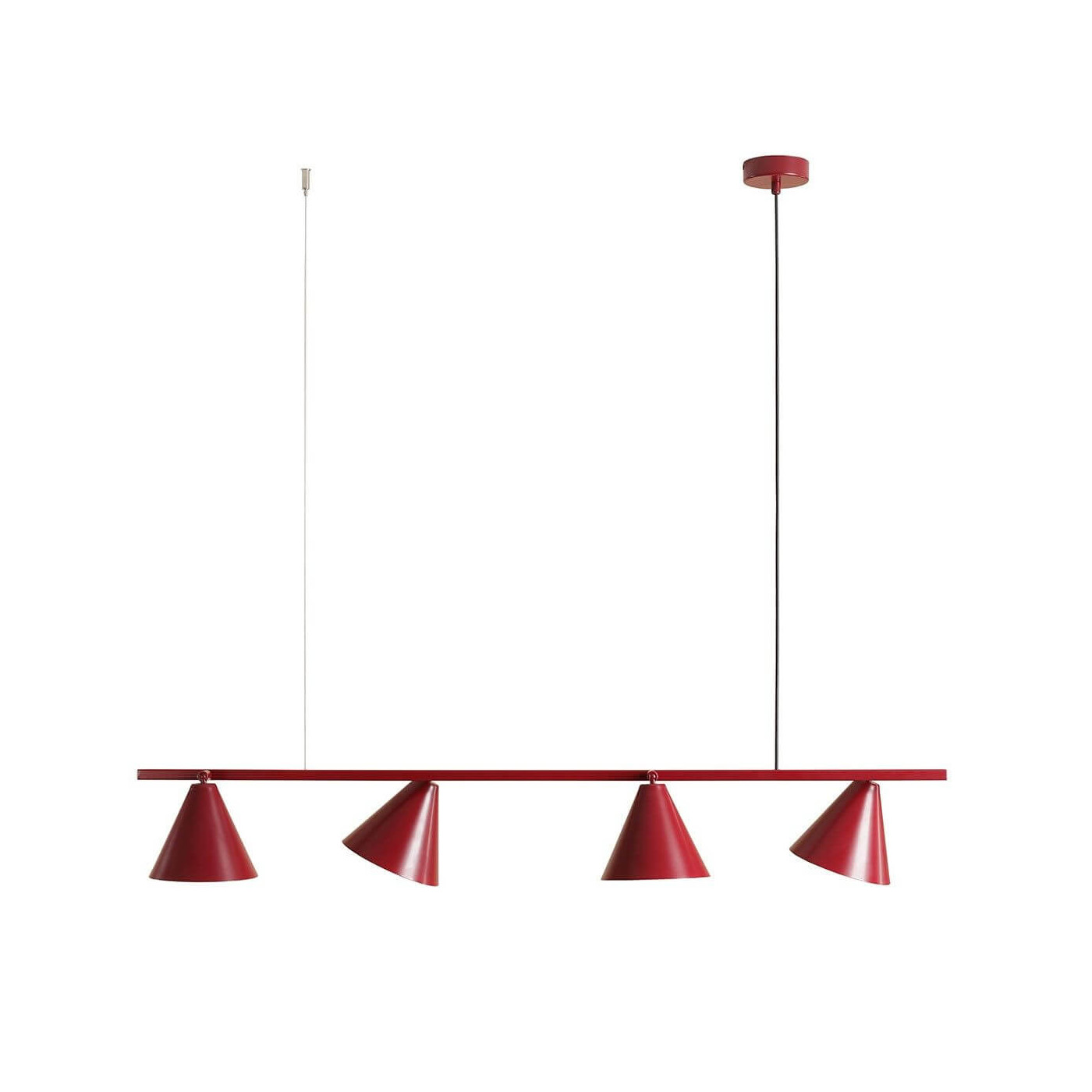 Lampa Wisząca Form 4 Red Wine 1108L15 Aldex Lampa Wisząca Form 4 Red Wine 1108L15 Aldex