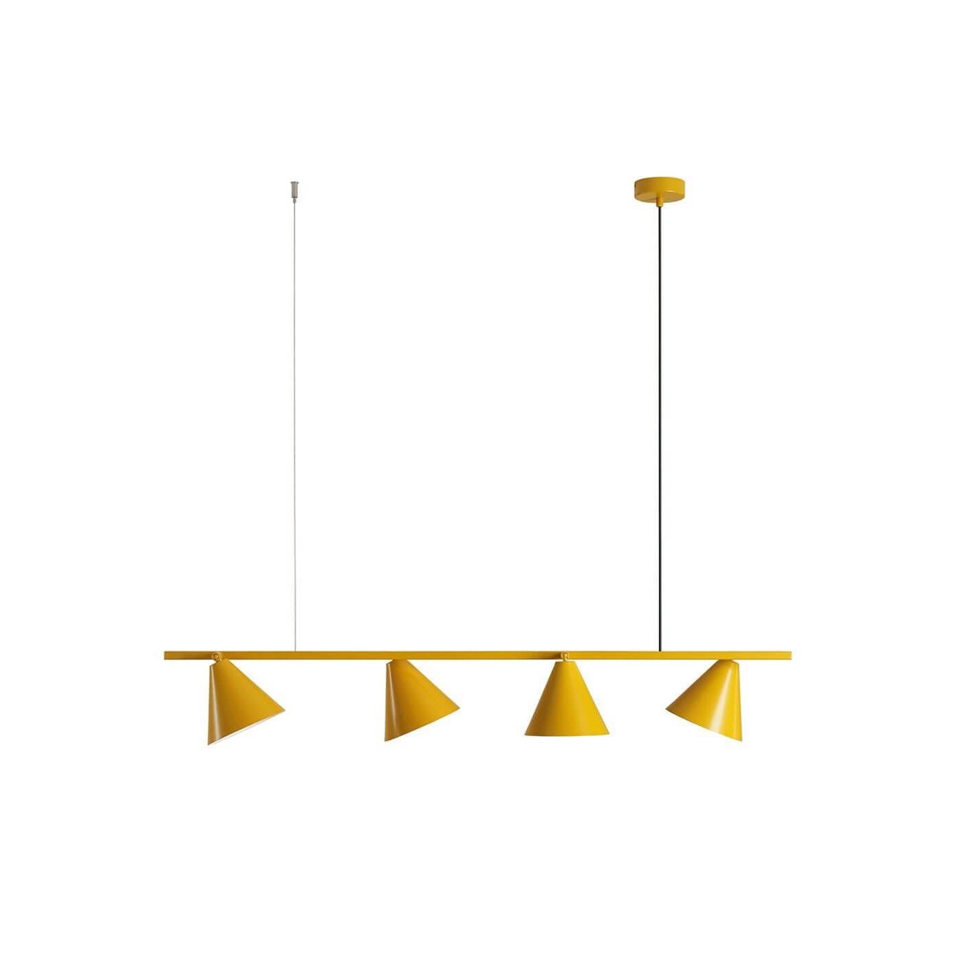 Lampa Wisząca Form 4 Mustard 1108L14 Aldex Lampa Wisząca Form 4 Mustard 1108L14 Aldex