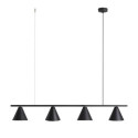 Lampa Wisząca Form 4 Black 1108L1 Aldex Lampa Wisząca Form 4 Black 1108L1 Aldex