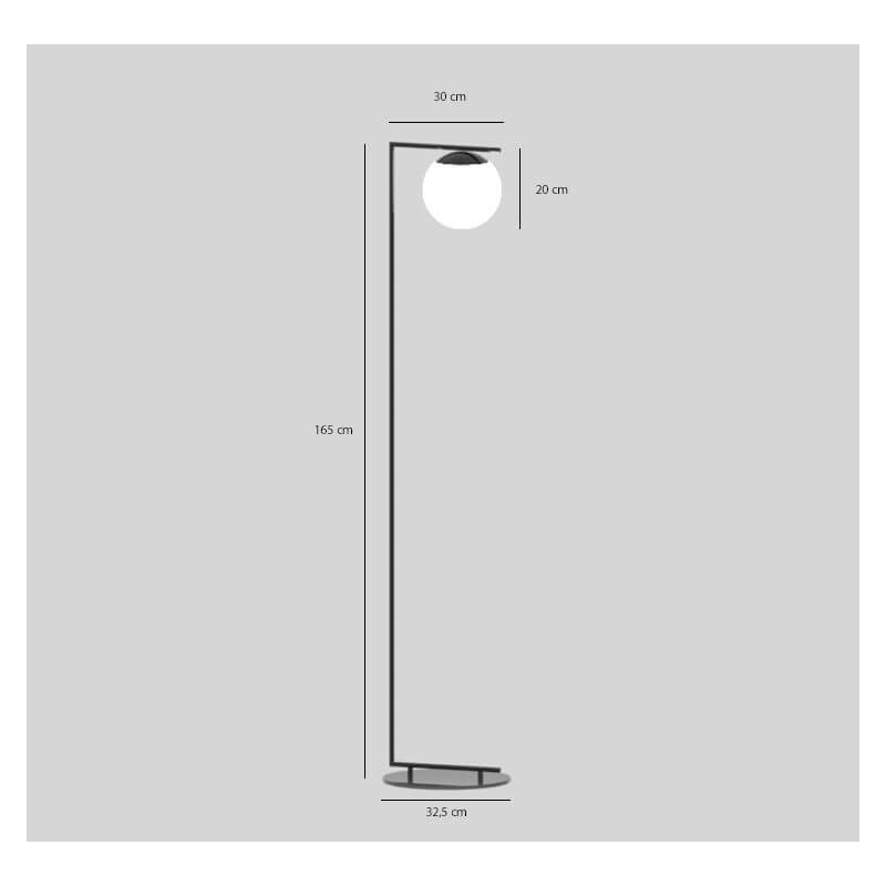 Lampa Stojąca Zac Red Wine 1038A15_1 Aldex Lampa Stojąca Zac Red Wine 1038A15_1 Aldex