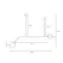 Lampa Wisząca Pure Black 1064H1 Aldex Lampa Wisząca Pure Black 1064H1 Aldex