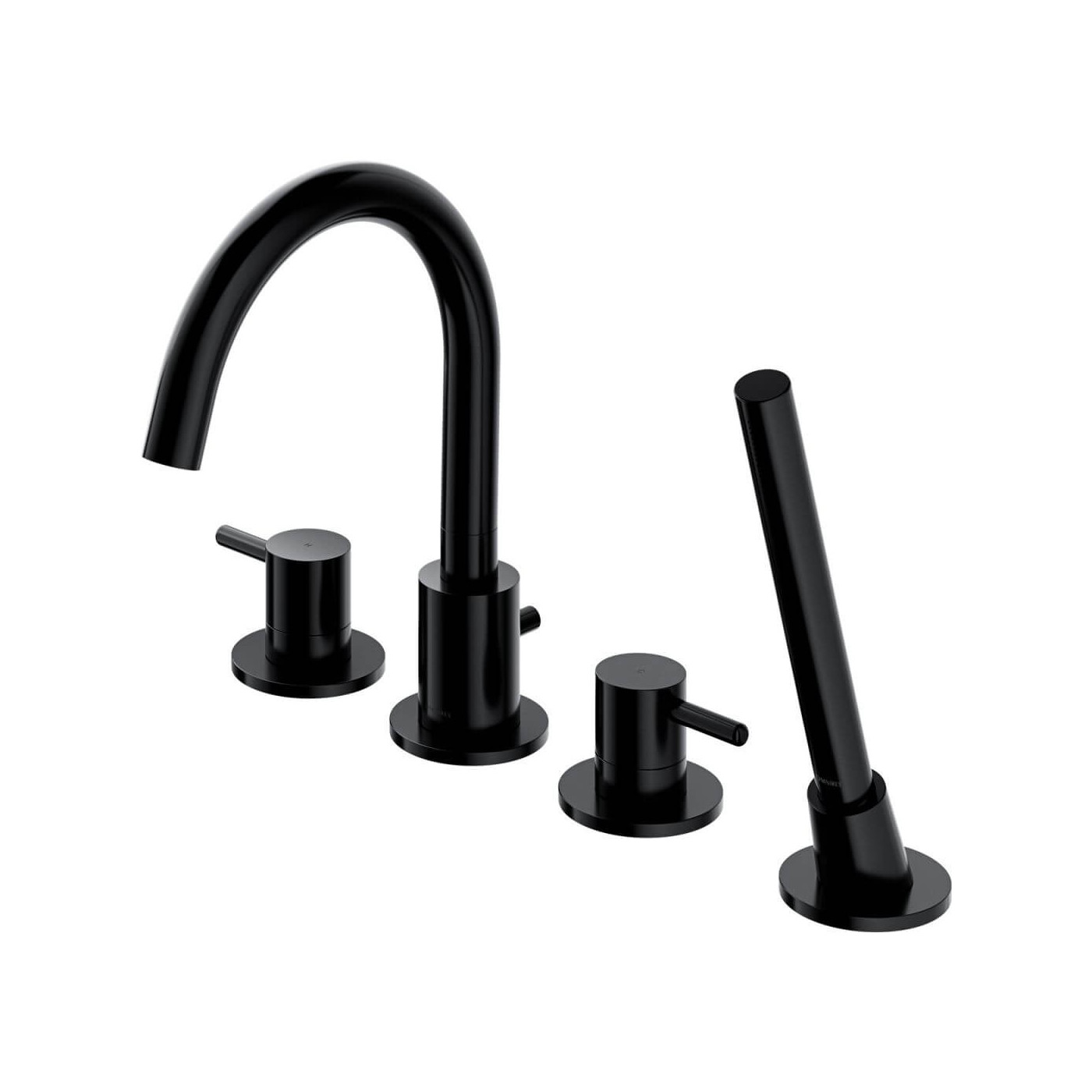 Bateria Wannowa 4-Otworowa Y Czarny Y1232BL Omnires Bateria Wannowa 4-Otworowa Y Czarny Y1232BL Omnires