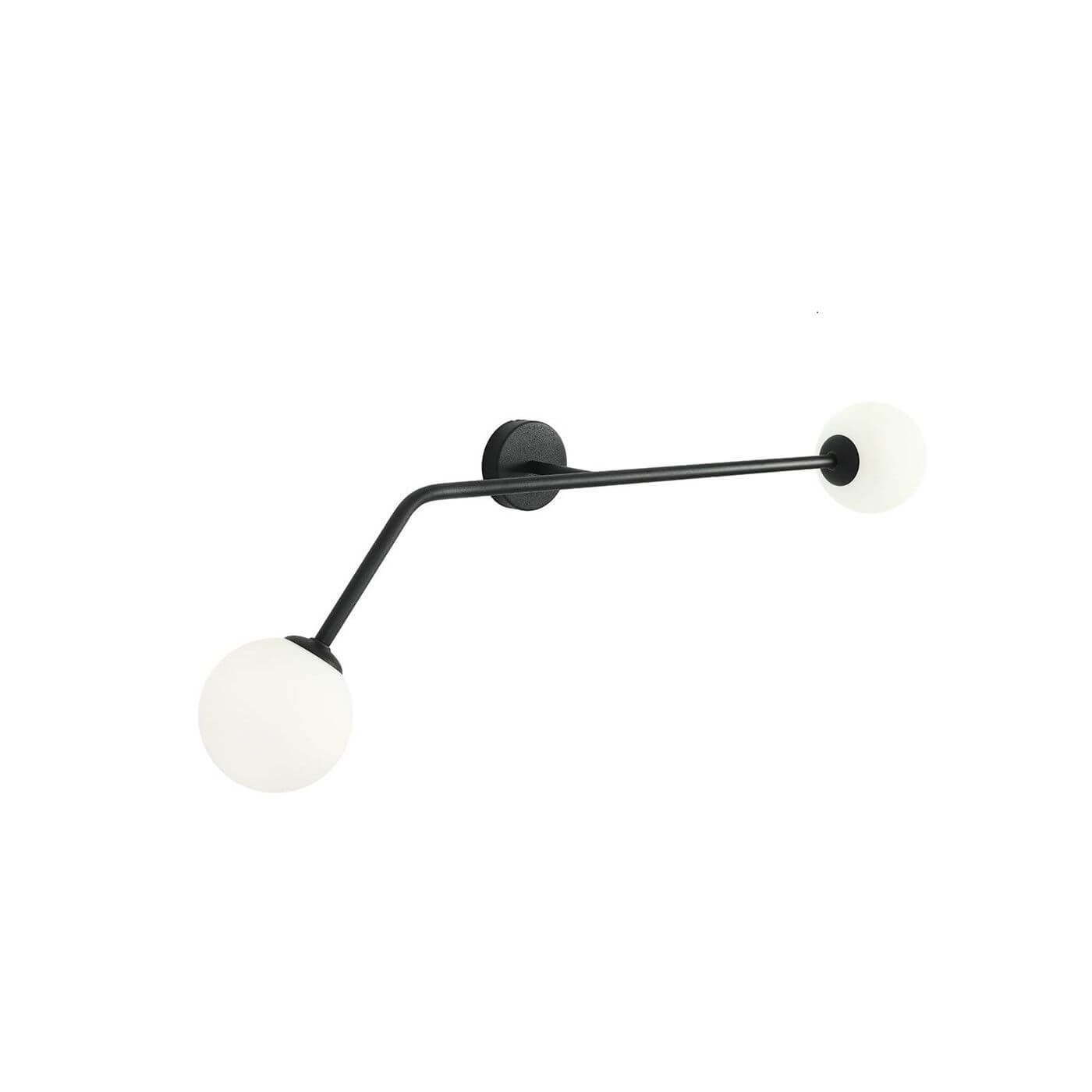 Kinkiet Pure Black Poziomy 1064D1 Aldex Kinkiet Pure Black Poziomy 1064D1 Aldex