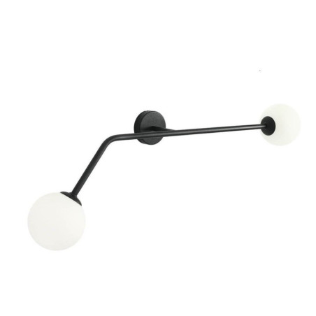Kinkiet Pure Black Poziomy 1064D1 Aldex