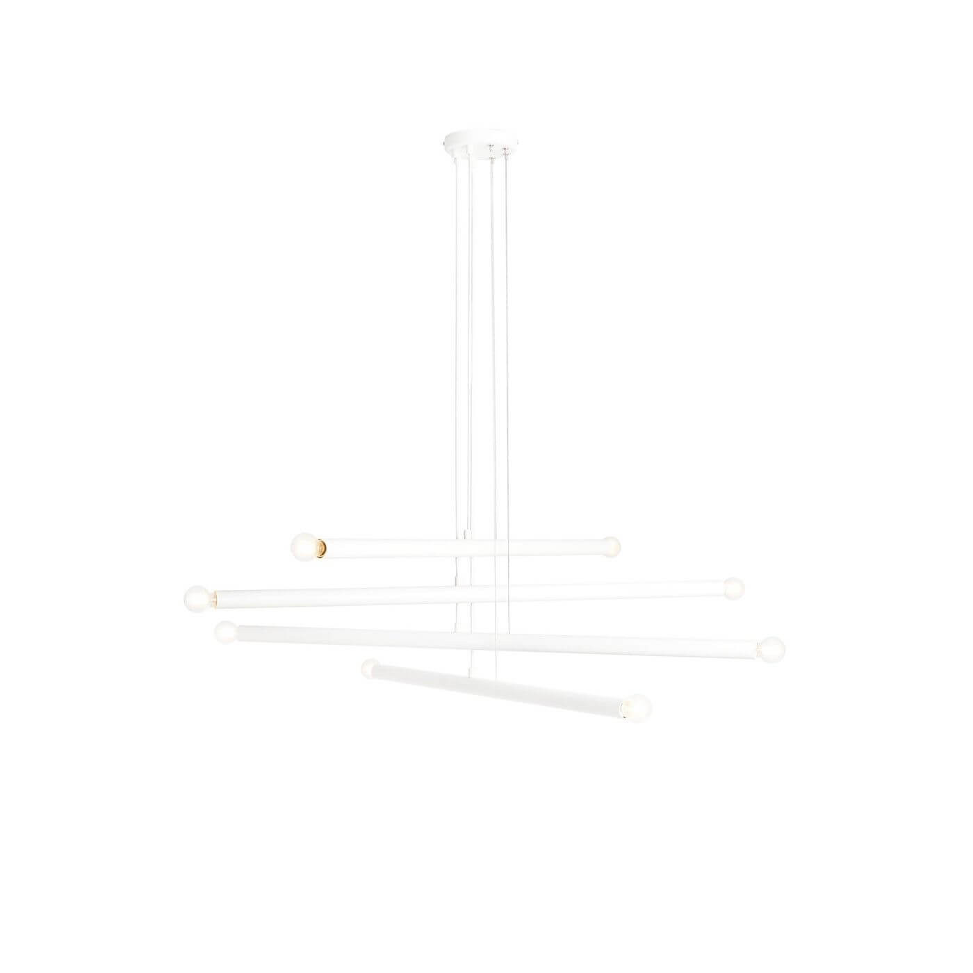 Lampa Wisząca Tubo 8 White 1072P Aldex Lampa Wisząca Tubo 8 White 1072P Aldex