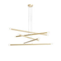 Lampa Wisząca Tubo 10 Brass 1072M40 Aldex Lampa Wisząca Tubo 10 Brass 1072M40 Aldex