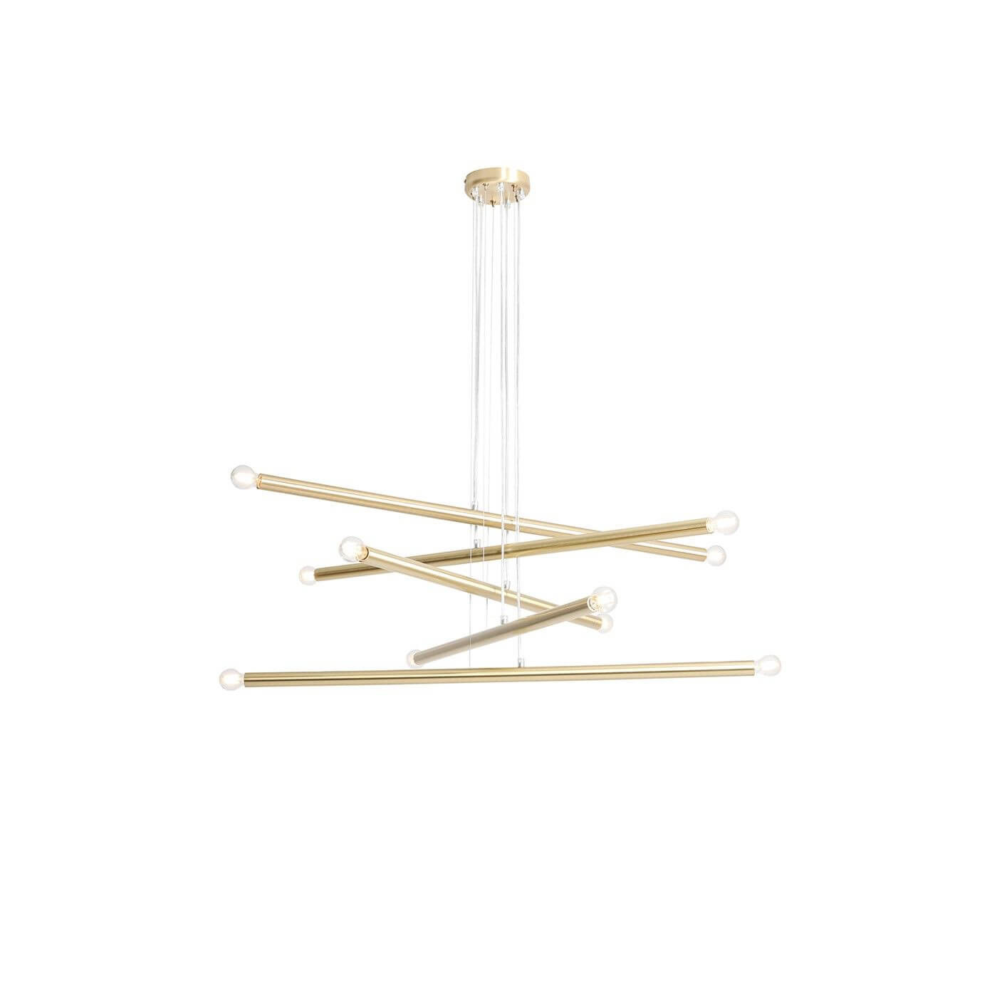 Lampa Wisząca Tubo 10 Brass 1072M40 Aldex Lampa Wisząca Tubo 10 Brass 1072M40 Aldex