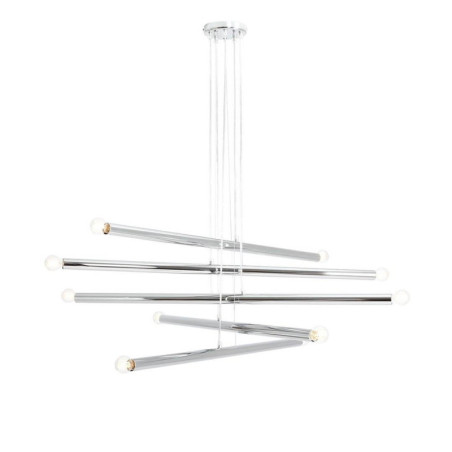 Lampa Wisząca Tubo 10 Chrome 1072M4 Aldex