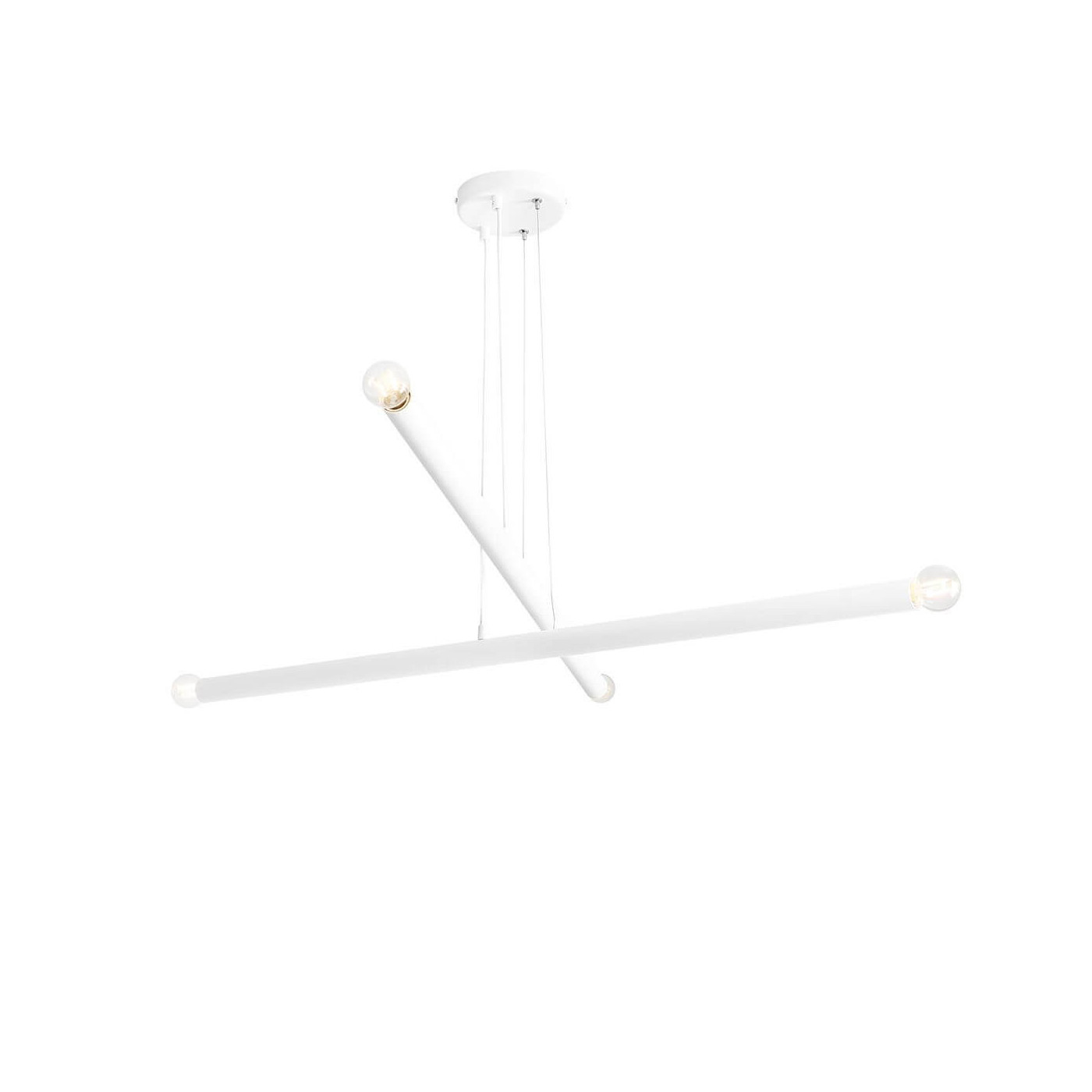 Lampa Wisząca Tubo 4 White 1072L Aldex Lampa Wisząca Tubo 4 White 1072L Aldex