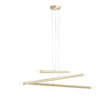 Lampa Wisząca Tubo 6 Brass 1072K40 Aldex Lampa Wisząca Tubo 6 Brass 1072K40 Aldex