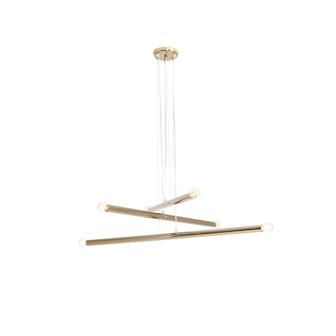 Lampa Wisząca Tubo 6 Gold 1072K30 Aldex Lampa Wisząca Tubo 6 Gold 1072K30 Aldex