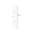 Kinkiet Tubo Brass L 1072D40_L Aldex Kinkiet Tubo Brass L 1072D40_L Aldex