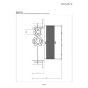Element Podtynkowy Termostatycznej Baterii 2-Wyjściowej BOXTE2F Omnires Element Podtynkowy Termostatycznej Baterii 2-Wyjściowej BOXTE2F Omnires