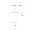 Lampa Stołowa Torni ST Czarny TOS122P1 Ummo Lampa Stołowa Torni ST Czarny TOS122P1 Ummo