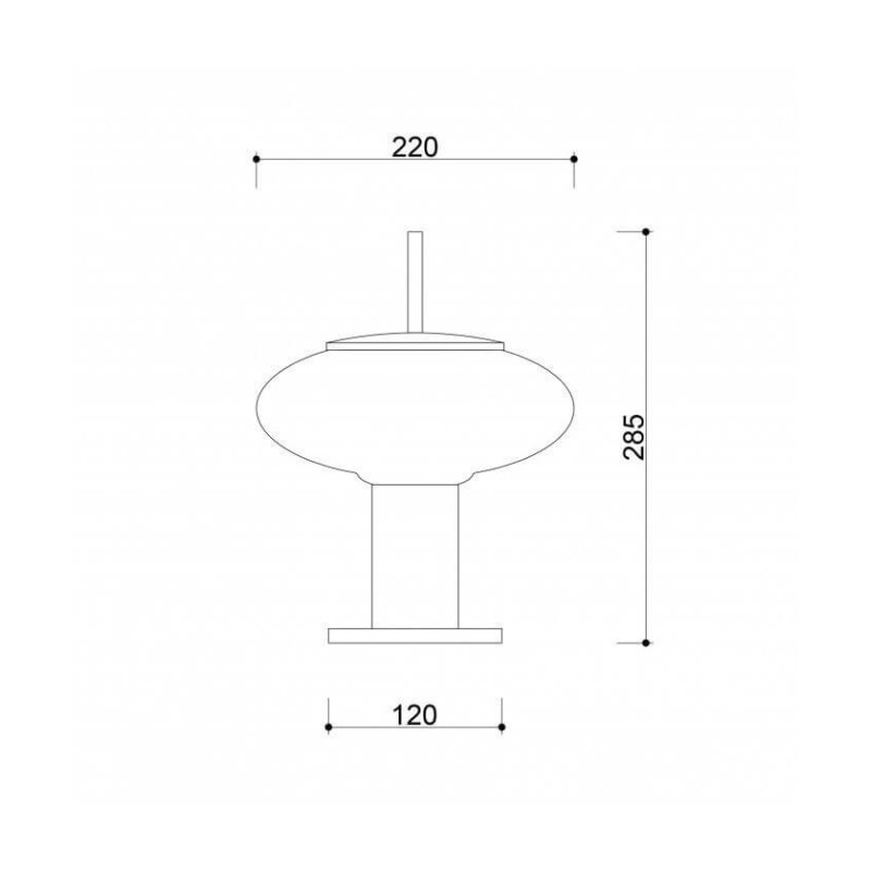 Lampa Stołowa Torni ST Czarny TOS122P1 Ummo Lampa Stołowa Torni ST Czarny TOS122P1 Ummo