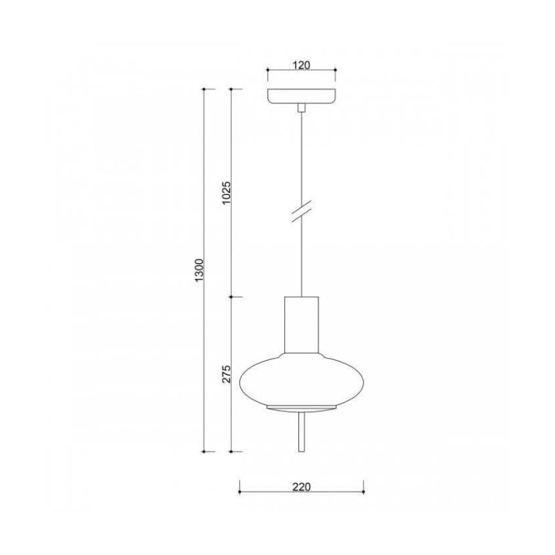 Lampa Wisząca Torni A Biały TOA111P0 Ummo Lampa Wisząca Torni A Biały TOA111P0 Ummo
