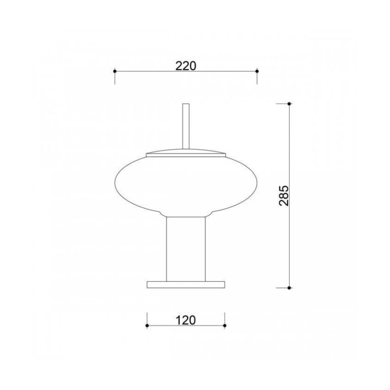 Lampa Stołowa Torni ST Biały TOS111P1 Ummo Lampa Stołowa Torni ST Biały TOS111P1 Ummo