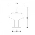 Lampa Stołowa Torni ST Biały TOS111P1 Ummo Lampa Stołowa Torni ST Biały TOS111P1 Ummo