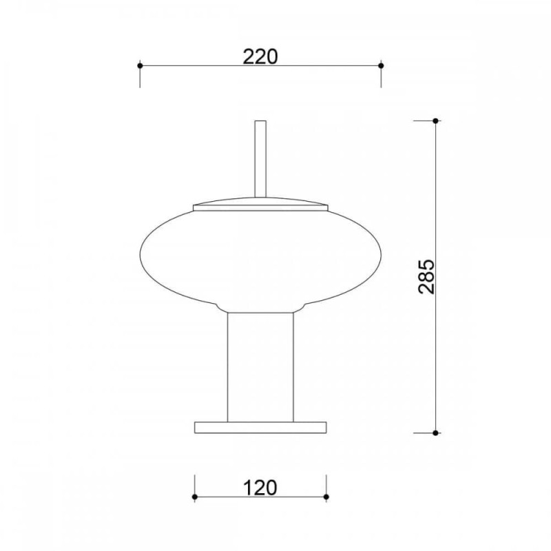 Lampa Stołowa Torni ST Biały TOS111P1 Ummo Lampa Stołowa Torni ST Biały TOS111P1 Ummo