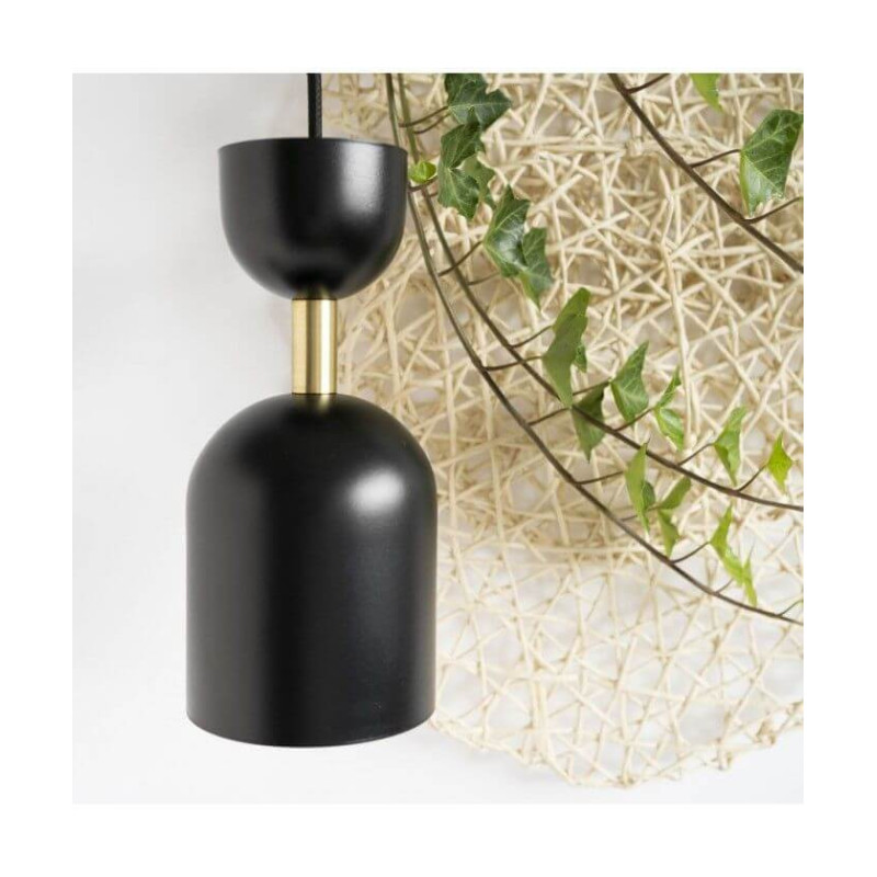 Lampa Wisząca Supuru Czarno-Złoty SUA132P0 Ummo Lampa Wisząca Supuru Czarno-Złoty SUA132P0 Ummo