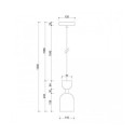 Lampa Wisząca Supuru Czarny SUA122P0 Ummo Lampa Wisząca Supuru Czarny SUA122P0 Ummo