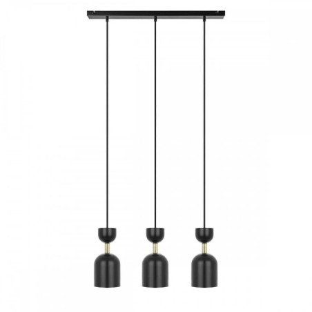 Lampa Wisząca Supuru 3L Czarno-Złoty SUL332P0 Ummo