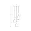 Plafon Supuru 3P Biały SUP311P3 Ummo Plafon Supuru 3P Biały SUP311P3 Ummo
