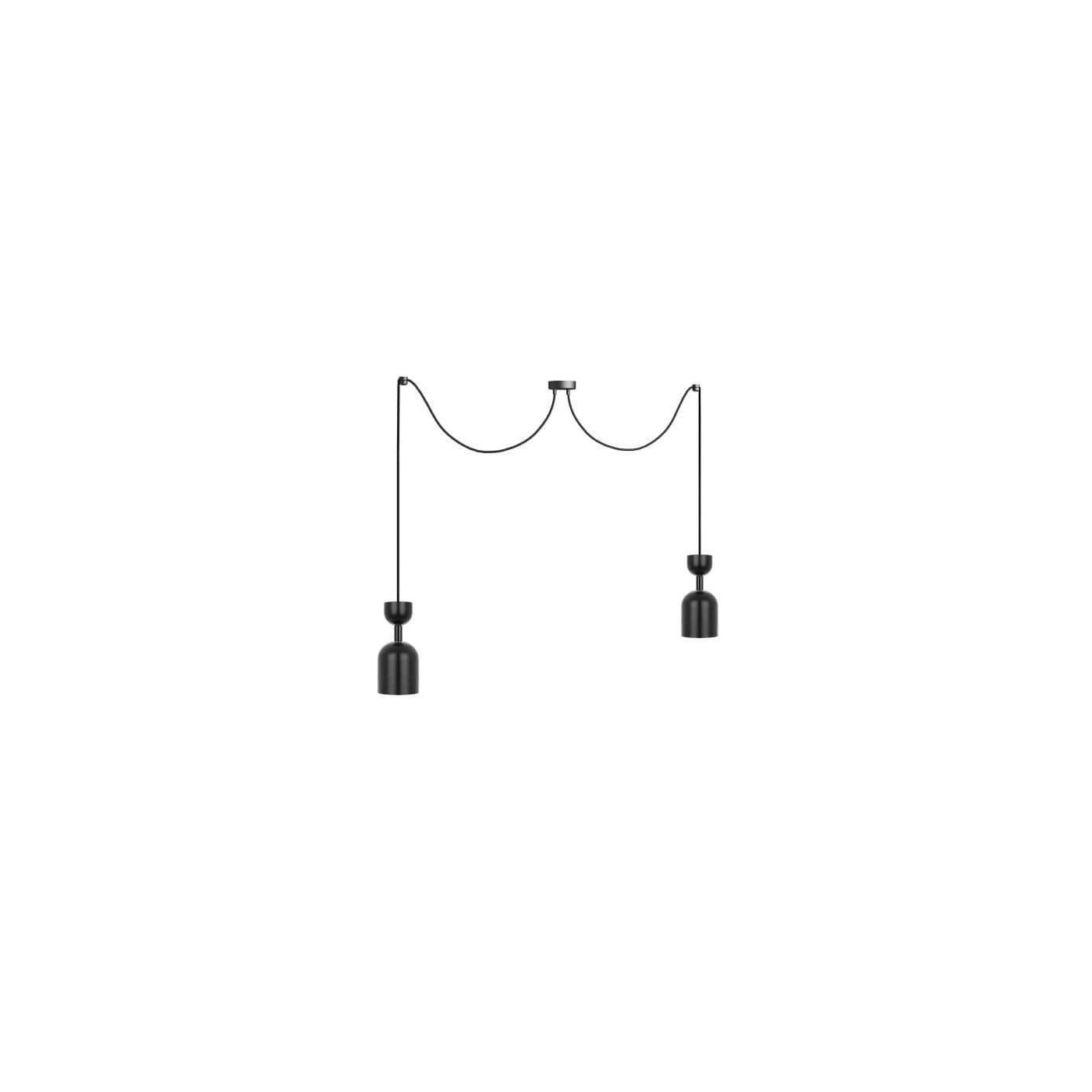 Lampa Wisząca Supuru 2 Czarny SUM222P2 Ummo Lampa Wisząca Supuru 2 Czarny SUM222P2 Ummo