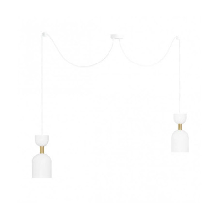 Lampa Wisząca Supuru 2 Biały SUM231P2 Ummo