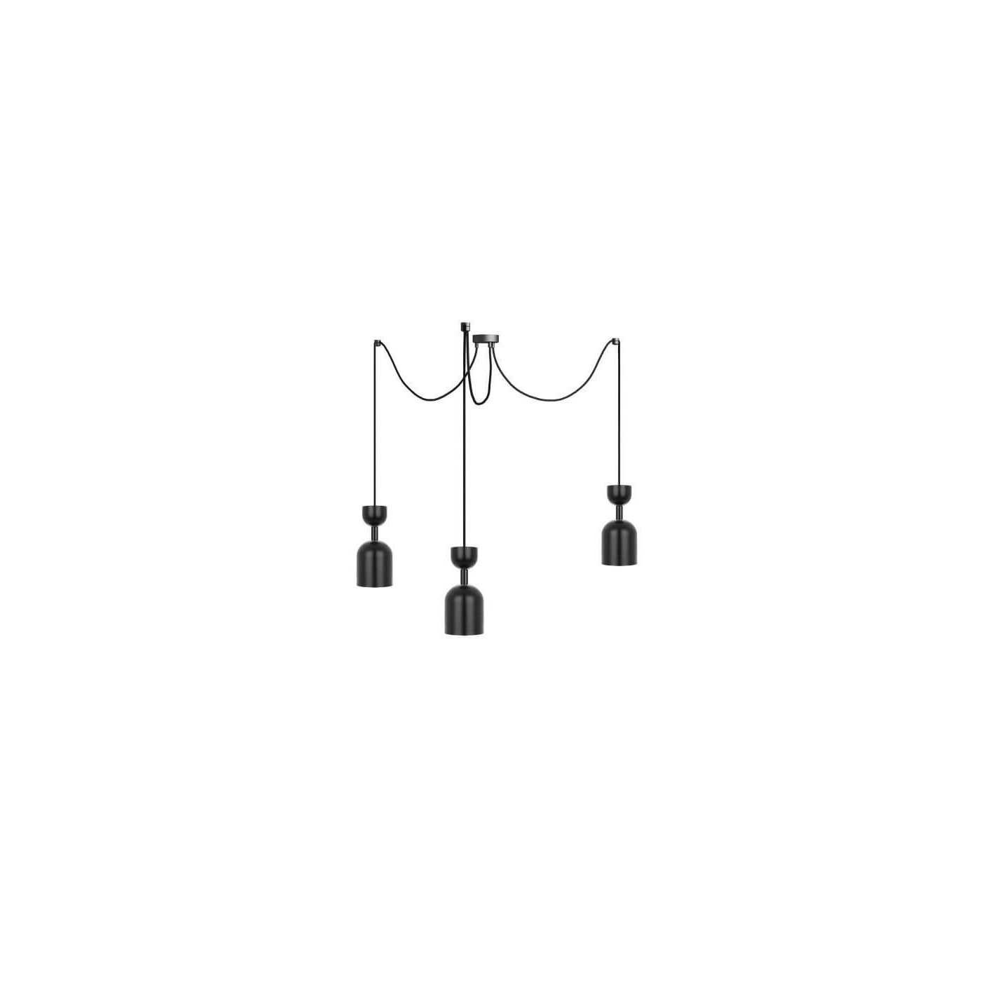 Lampa Wisząca Supuru 3 Czarny SUM322P2 Ummo Lampa Wisząca Supuru 3 Czarny SUM322P2 Ummo