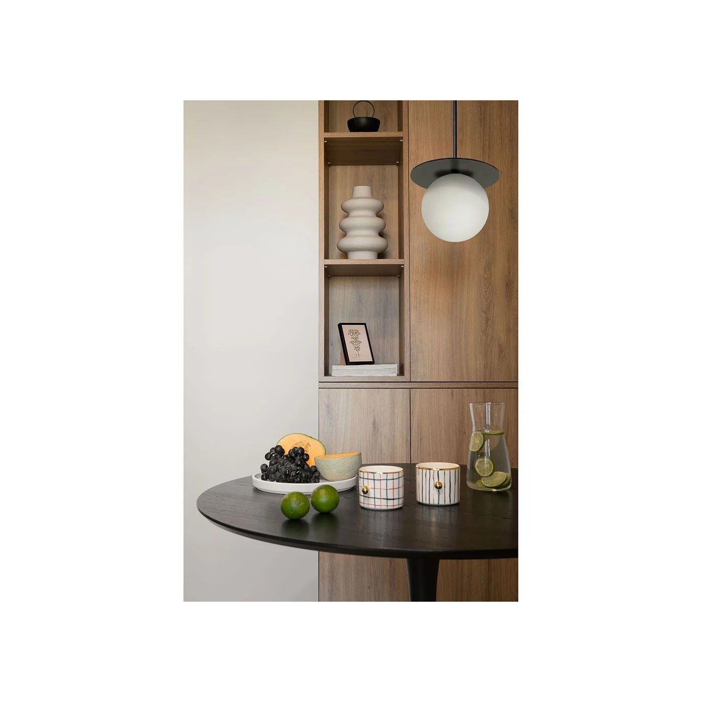 Lampa Wisząca Borra B Czarny BRB122P0 Ummo Lampa Wisząca Borra B Czarny BRB122P0 Ummo
