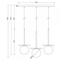 Lampa Wisząca Borra B Czarny BRB322PL Ummo Lampa Wisząca Borra B Czarny BRB322PL Ummo