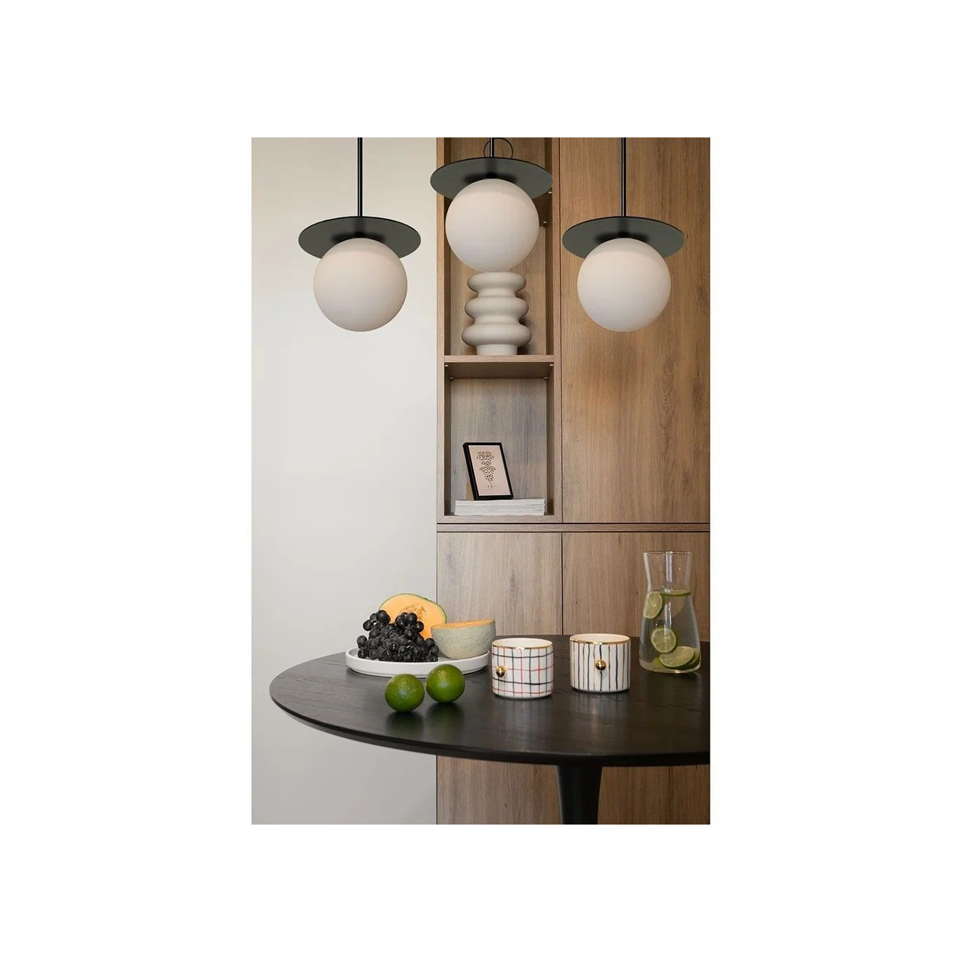 Lampa Wisząca Borra B Czarny BRB322P3 Ummo Lampa Wisząca Borra B Czarny BRB322P3 Ummo